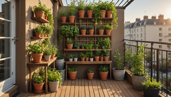 Nos astuces pour aménager un tout petit jardin